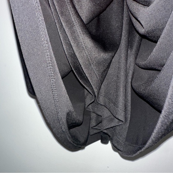 🌷5/$20 Calvin Klein Black Ruched Mini Dress - Picture 5 of 8